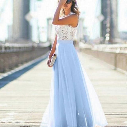 Siegrid - Sleeveless stylish summer dress made of lace