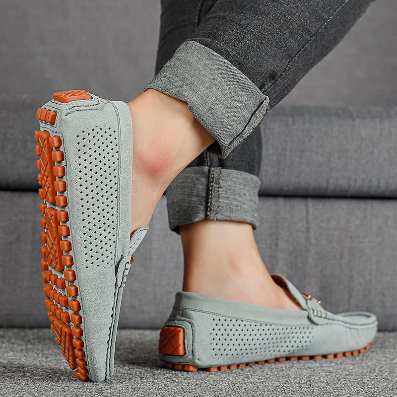 Duque - Breathable leather shoes